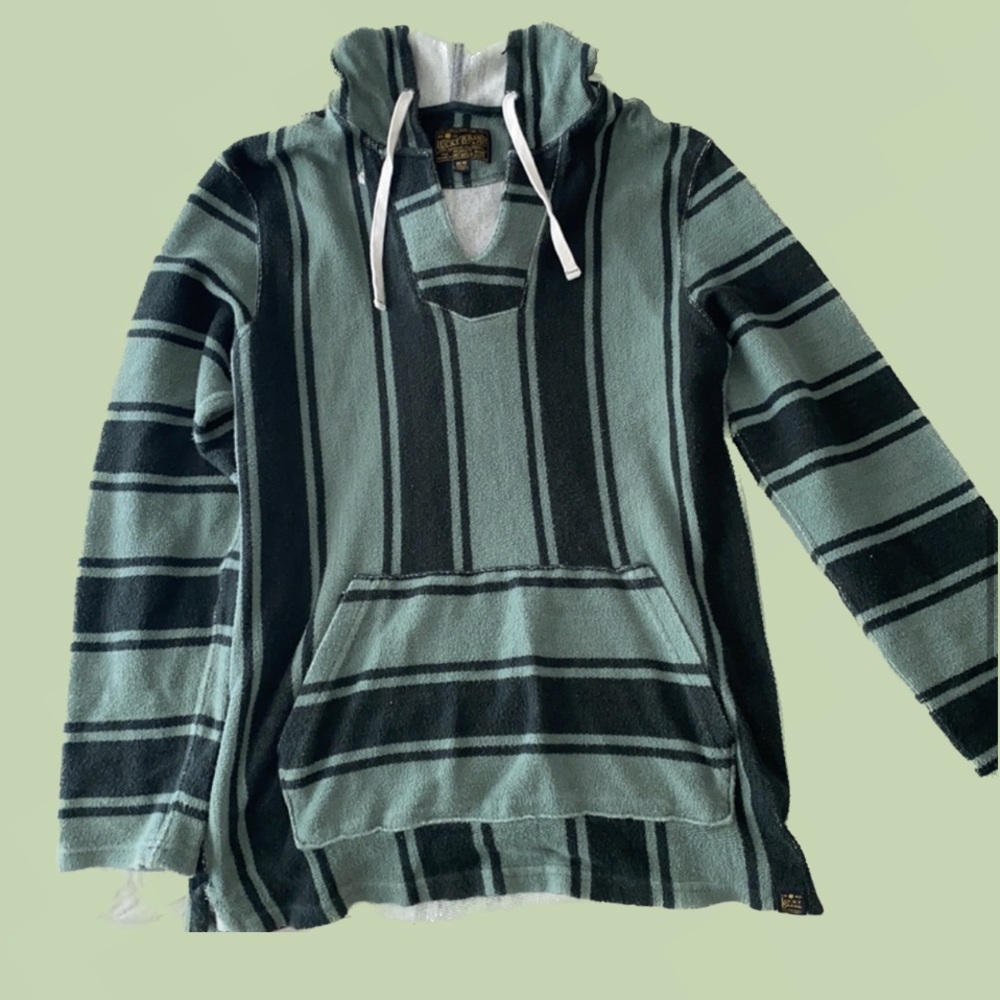 Lucky brand Green light weight drug rug
